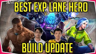 Best Exp Lane Hero & Build Update From FlapTzy & Edward / Mobile Legends 2021