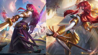 Học viện Yone đấu pháp sư Lux