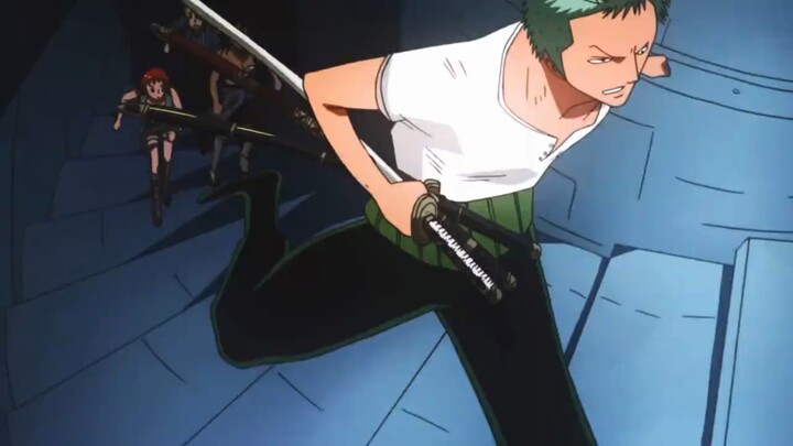 Sao lại có vấn đề khi Zoro dẫn đường phía trước?