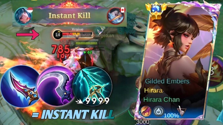 Build ini bikin hirara kalian kill instan!!