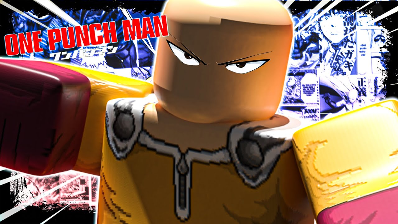 Playing a NEW One Punch Man Game on Roblox 