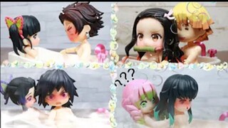 【YouTube】鬼杀队大家一起来洗澡澡—定格摄影