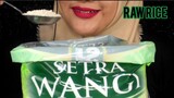 FAILED|| ASMR RAW RICE EATING || MAKAN BERAS MENTAH PAKE CENTONG || ASMR INDONESIA