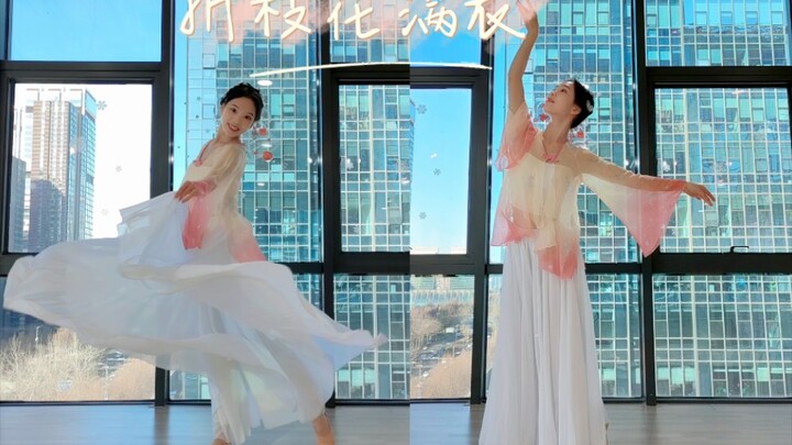 杏花弦外雨，折枝花满衣
