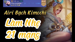 Phú invisible - Làm Nhẹ 21 Kill Khiến Team Bạn Không Dám Ra Trụ.