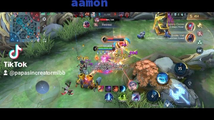 Aamon gameplay pls like and share