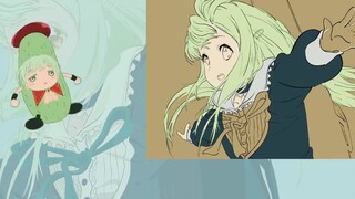 Drawing a Solar doll in the style of K-ON! [Wakaba Mutsu] I hope Mutsuko Mi can become a happy guita