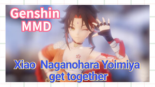 [Genshin MMD] Xiao & Naganohara Yoimiya get together