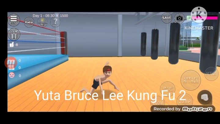Sakura School Simulator Yuta Bruce Lee Kung Fu 2