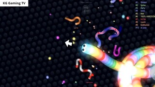 Slither.io A.I. 100,000+ Score Epic Slitherio Gameplay #71 8