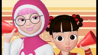 Tarian Pertama Menyambut Bulan Agustus Bersama Teman Saya