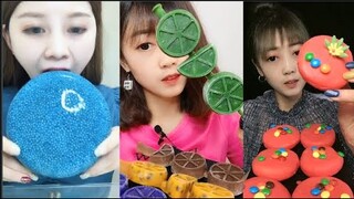 Thánh Ăn Đá Lạnh Như Ăn Kẹo Ngọt, Ăn Trái Cây Bộc Chocola - ASMR Ice Crunchy Eating sound#32