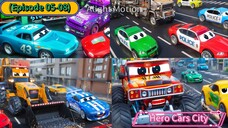 Hero Cars City (Season 1) (Episode 05-08) Compaltion (20 Menit)