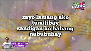 SANDIGAN Karaoke Lyrics Video original by Yer Pangan