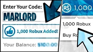 *NEW* FREE ROBUX PROMOCODE CLAIMRBX (PROMO CODES NOVEMBER 2019) *FREE ROBUX CODE*