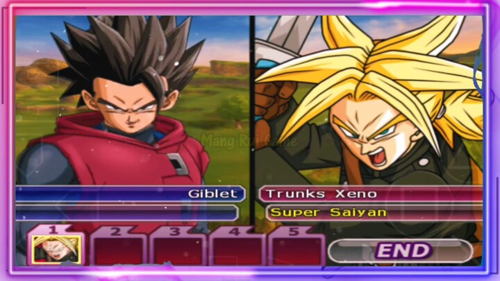 GIBLET VS TRUNKS XENO SSJ - DRAGON BALL MOD ANDROID GAMEPLAY