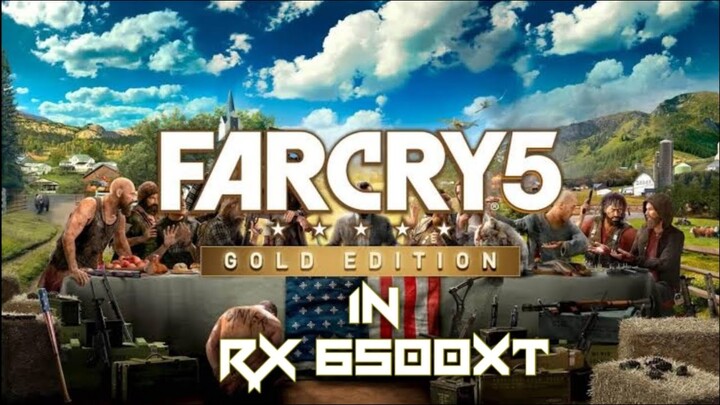 Far Cry 5 - High Graphics in RX 6500XT