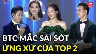 Ban tổ chức 'Miss World Vietnam 2022' mắc sai sót trong phần thi ứng xử của top 2?