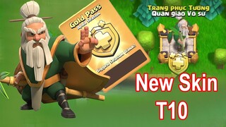 New Skin Vé Vàng Tháng 10 Đại Quản Giáo Võ Sư NMT Gaming