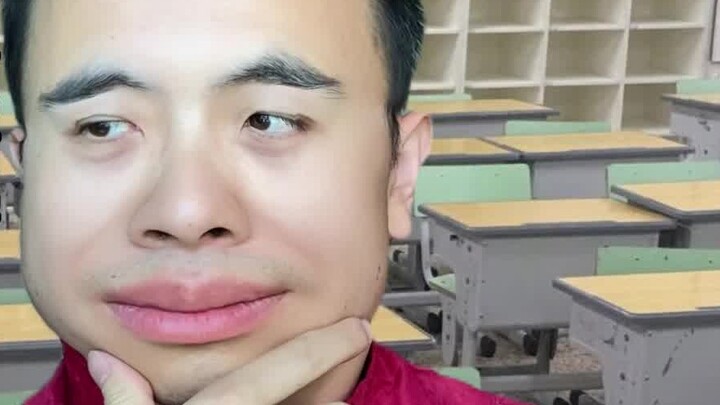 When someone wants to copy your questions during the college entrance examination