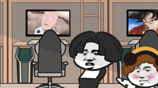 【رسوم متحركة كوميدية】 صديق شاب يعتمد على فتاة