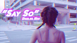 "Say So"四人编舞，复古蒸汽波校园初体验:)，Doja Cat ft. Nicki Minaj