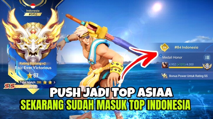 TOP GLOBAL INDONESIA PUSH SAMPAI ASIA