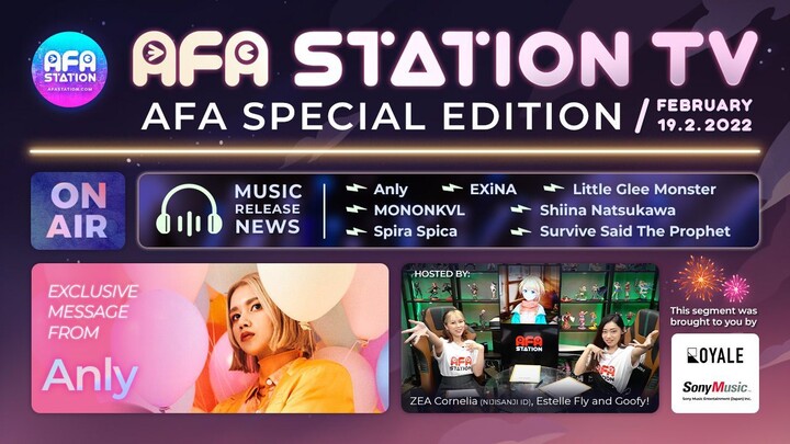 AFA STATION TV AFA Special - Music News