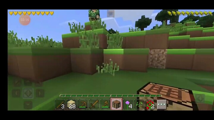 lần đầu chơi minecraft minecraft nha mong các bn ủng hộ