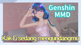 [Genshin, MMD] Kak Ei sedang mengundangmu