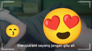 Begini akibat  pakai baju transparan 😍 hanya untuk 18!! 🔥🔥💦💦