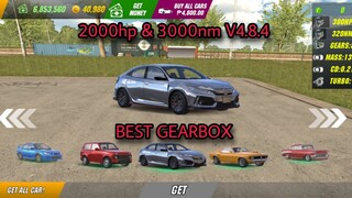 🚀2000hp & 3000torq 🔥best gearbox v4.8.4 new update & settings 👉 car parking multiplayer