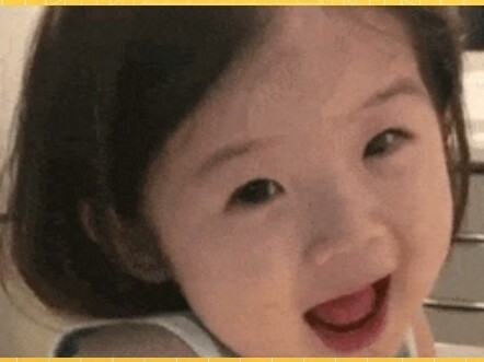 Han Geng and Ruby Lin’s daughter is so cute—she’s definitely Dad’s little warm hug!