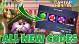 NEW & ACTIVE TAPTAP GIFT CODES | March 2021
