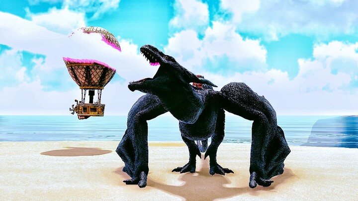 [Xiami] The King of Dragons, Amisa Shadow Flying Dragon! Ark: Fantasy Island EP18