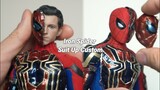 [Hot Toys × Hasbro] Iron Spider Suit Up Hatch Open Custom 핫토이×하스브로 아이언스파이더 슈트업 해치오픈 커스텀