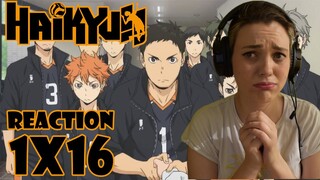 Haikyuu!! S1 E16 - "Winners and Losers" Reaction