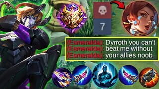 THIS ESMERALDA UNDERESTIMATE DYRROTH UNTIL SHE'S TOTALLY DESTROY | TRY THIS 100% ONE SHOT BEST BUILD