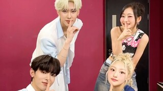 【ZB1】تحديث الحساب الرسمي لـ Kiss of Life: جانغ هاو، ريكي، جولي، هانيول. تحدي Kiss of Life - «shhh»