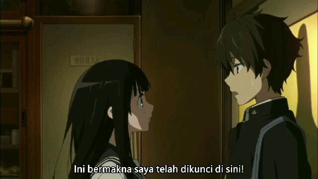 Bermakna Saya Telah Dikunci Disini, Ya!? || Fandub Melayu Anime Hyouka