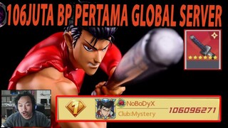 🔥🔥 NoBoDyX BP NGEBUT GILA!! 106JUTA GLOBAL PERTAMA [KABUTO = GGOP] - ONE PUNCH MAN:The Strongest