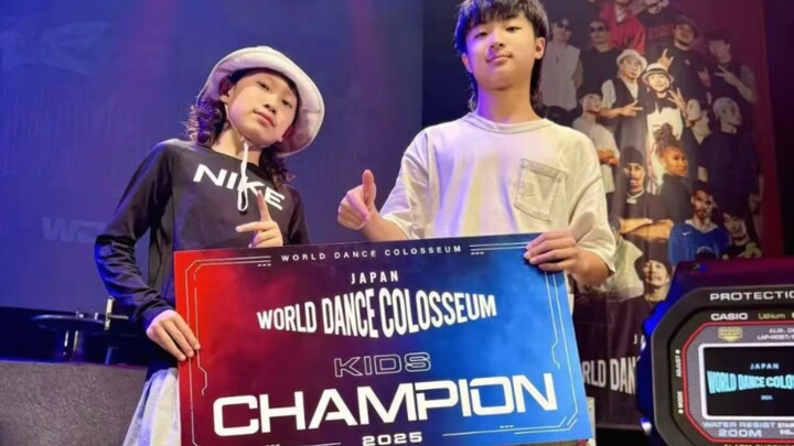 Please lock in the Xiao Song and Xiao Cui duo—WDC Japan Finals Allstyle Junior World Champions!