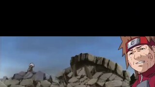 Kakashi cạn kiệt charka và chết để bảo vệ Choji.