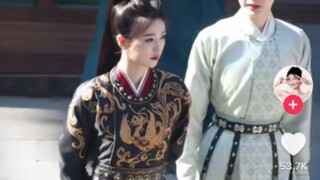 tiktok外国人看白鹿新剧唐制汉服造型