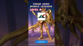 Guess mlbb hero level 8 tapi gua yakin ini susah banget 🤣 #shorts #shortsmlbb