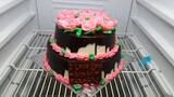 Cara Menghias Kue Ulang Tahun Bunga Mawar Simpel