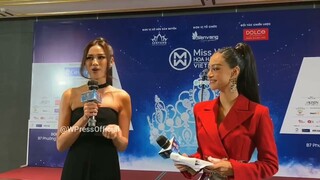 Hoa Hậu Đỗ Thị Hà chia sẻ kinh nghiệm với thí sinh Miss World Vietnam 2022