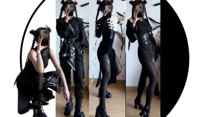 إطلالات محسّنة بنمط وطني بالأبيض والأسود | كل طقم هو الأفضل بلا منازع