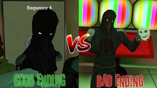 Smiling X Corp Zero Good Ending VS Bad Ending