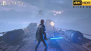 Star Wars Jedi: Fallen Order (PS5) 4K 60FPS HDR Gameplay - (PS5 Version)